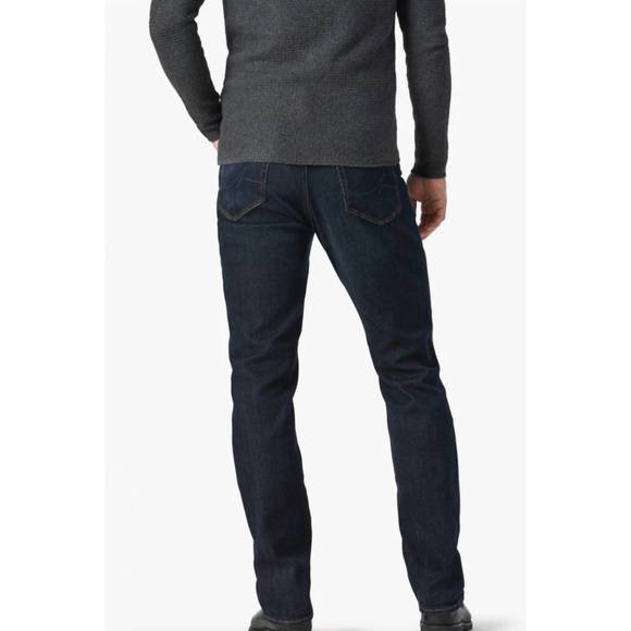 NEW 34 HERITAGE charisma straight leg denim jeans in dark comfort
